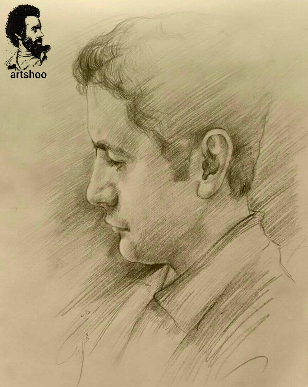 نقاشی سیاه قلم